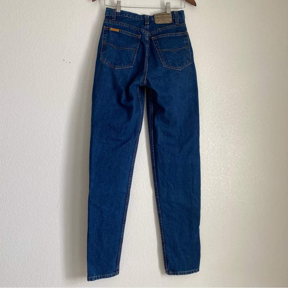 Jordache High Rise Women's Jeans - Deep Indigo Blue